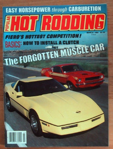 POPULAR HOT RODDING 1986 MAR - PONTIAC GT-37, LEE SHEPERD